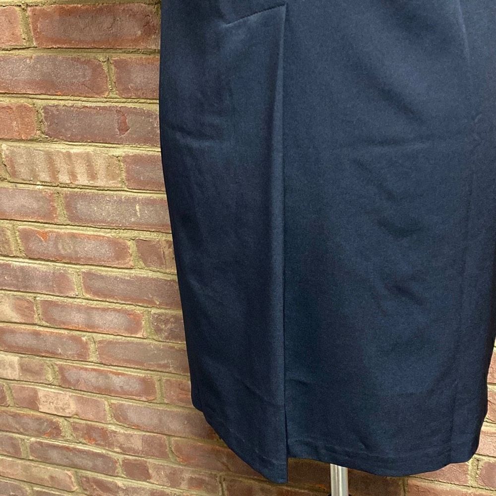 LARK & RO Black Crewneck Short Sleeve Dress Size 6 NWT - Picture 5 of 7